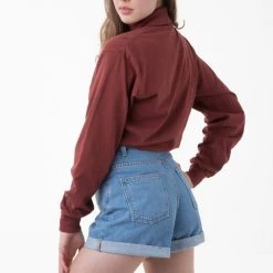 Los Angeles Apparel 1811GD Unisex - Long Sleeve Garment Dye Turtleneck Women's 24 Los Angeles Apparel 1811GD Unisex - Long Sleeve Garment Dye Turtleneck Women's