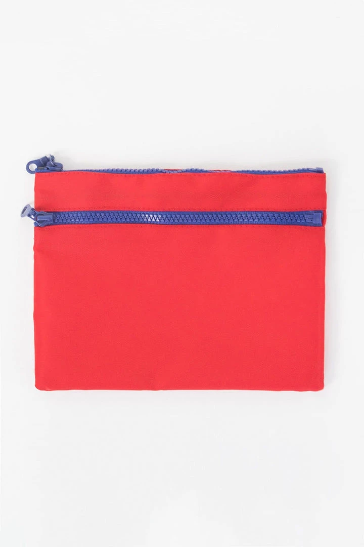 Los Angeles Apparel Women's RNB502 - Nylon Zippered Pouch 7 Los Angeles Apparel Women's RNB502 - Nylon Zippered Pouch