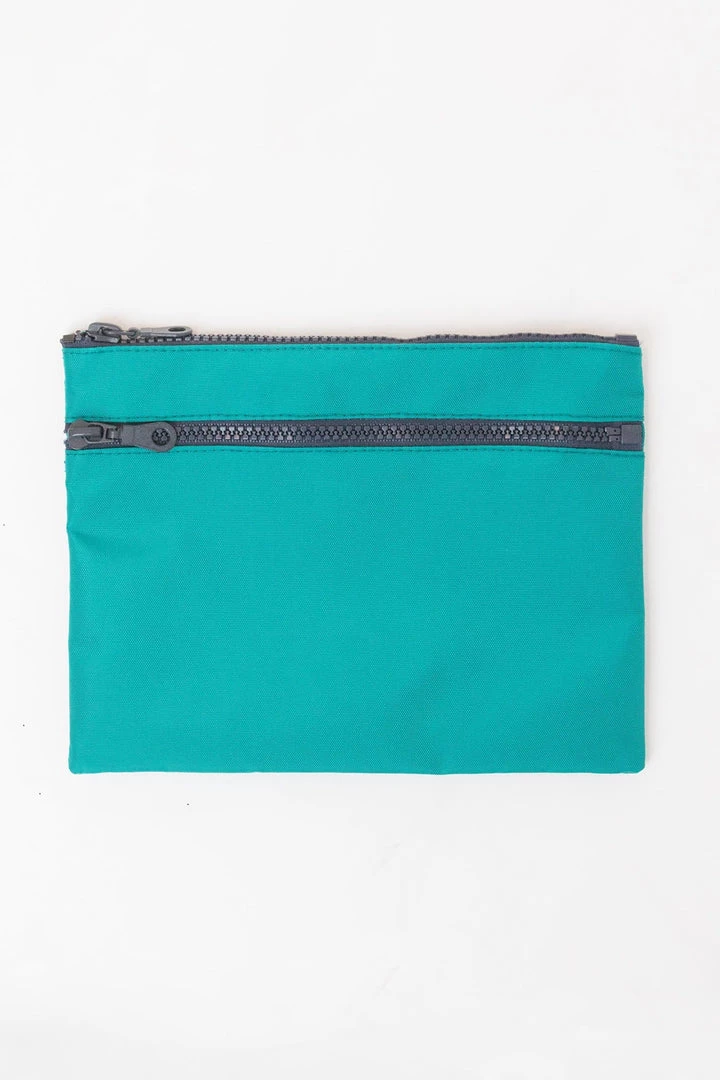 Los Angeles Apparel Women's RNB502 - Nylon Zippered Pouch 5 Los Angeles Apparel Women's RNB502 - Nylon Zippered Pouch