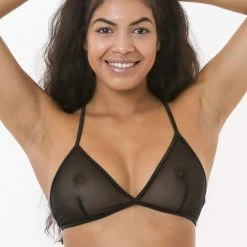 Los Angeles Apparel RNS92 - Micro Mesh Crossback Bra Women's