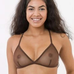 Los Angeles Apparel RNS92 - Micro Mesh Crossback Bra Women's