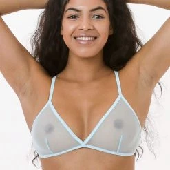 Los Angeles Apparel RNS92 - Micro Mesh Crossback Bra Women's