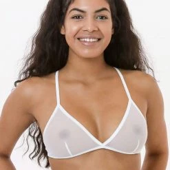 Los Angeles Apparel RNS92 - Micro Mesh Crossback Bra Women's