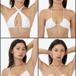 Los Angeles Apparel RNT3253 - Halter String Bikini Top 26 Los Angeles Apparel RNT3253 - Halter String Bikini Top