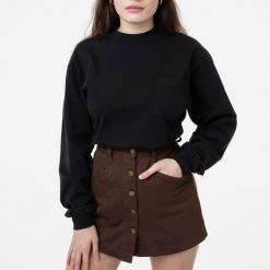 Los Angeles Apparel 1210GD Unisex - 8.5 Oz. Heavy Jersey Boxy Work Shirt Women's