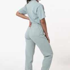 Los Angeles Apparel Women's HF04GD Unisex - Garment Dye Heavy Fleece Sweatpant