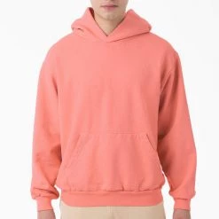 Los Angeles Apparel HF09GD Mix - Garment Dye 14oz. Heavy Fleece Hooded Pullover Sweatshirt