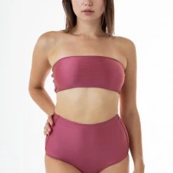 Los Angeles Apparel Women's RNT8393 - Tube Bikini Top