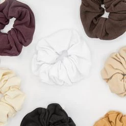 Los Angeles Apparel Women's SCRUNCHSET - Garment Dye Scrunchie Set