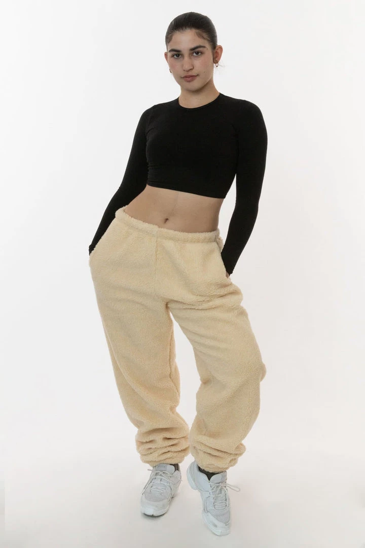 Los Angeles Apparel SHR04 Unisex - Sherpa Sweatpant 3 Los Angeles Apparel SHR04 Unisex - Sherpa Sweatpant