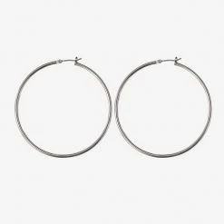 Los Angeles Apparel EARHOOP02 - Timeless Large Hoop Earrings 11 Los Angeles Apparel EARHOOP02 - Timeless Large Hoop Earrings