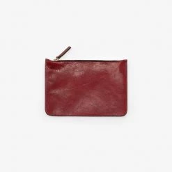 Los Angeles Apparel RLH3411 - Small Leather Zip Pouch