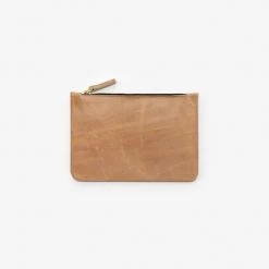 Los Angeles Apparel RLH3411 - Small Leather Zip Pouch