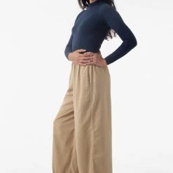 Los Angeles Apparel RCT308 - Cotton Twill Wide Pants Women's