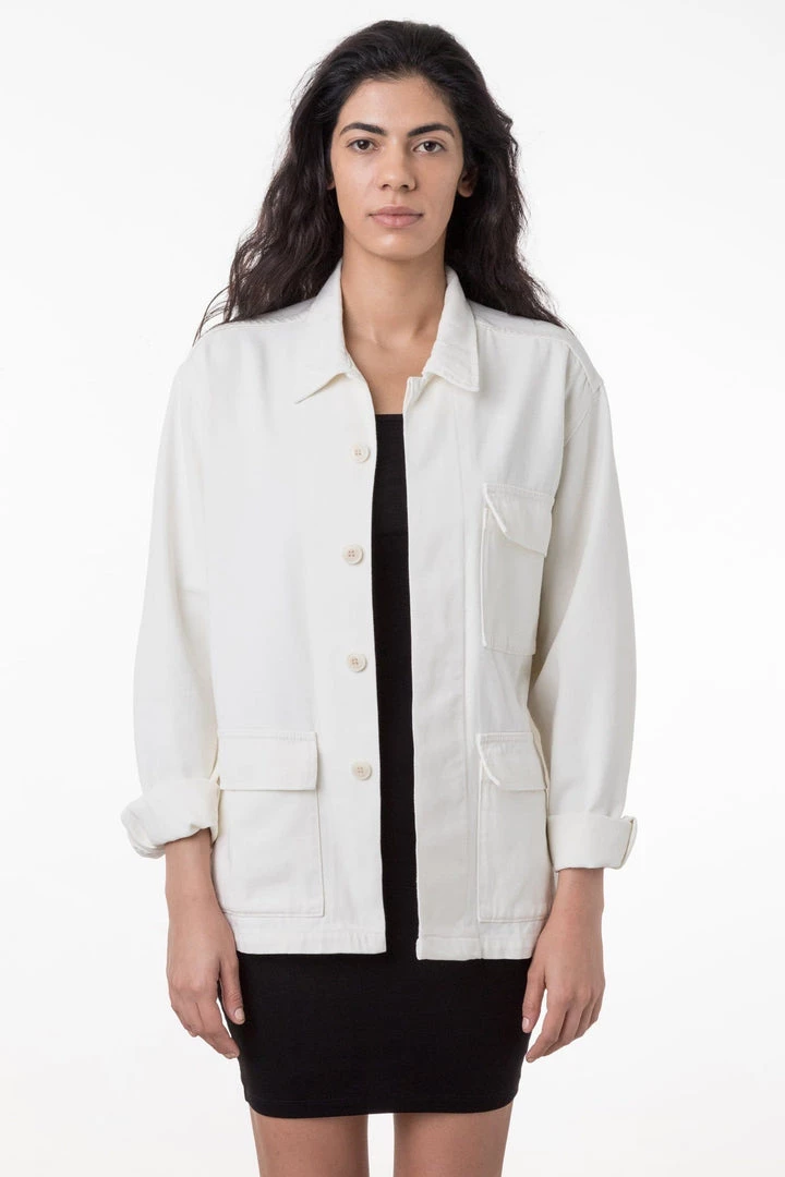 Los Angeles Apparel RCT400GD Unisex - 12 Oz. Cotton Twill Military Jacket 6 Los Angeles Apparel RCT400GD Unisex - 12 Oz. Cotton Twill Military Jacket