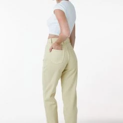 Los Angeles Apparel RBDW01GD - Garment Dye Women's Relaxed Fit Bull Denim Jean (Limited Edition)