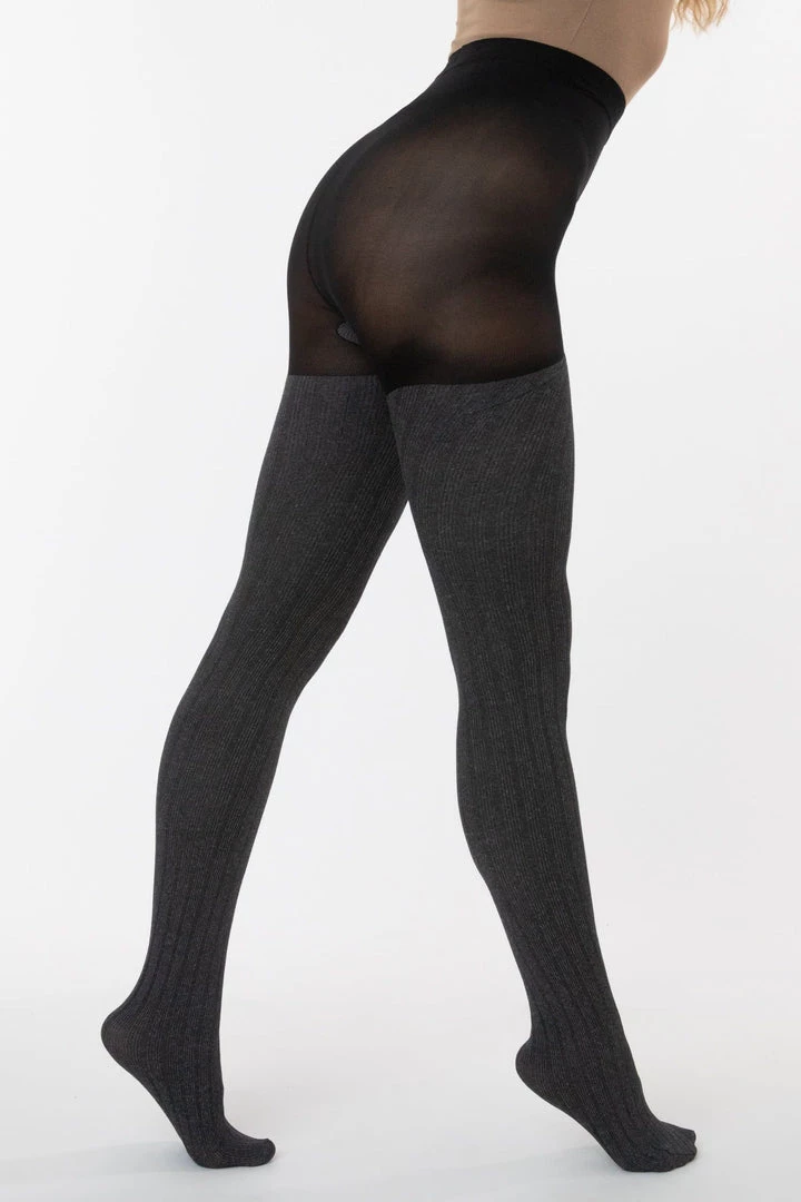 Los Angeles Apparel RN012 - Ribbed Sweater Tights 3 Los Angeles Apparel RN012 - Ribbed Sweater Tights