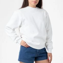 Los Angeles Apparel HF-07 Unisex - 14oz. Heavy Fleece Pullover Crewneck Sweatshirt Women's