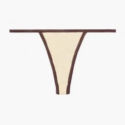 Los Angeles Apparel Women's 43013SET - Contrast Baby Rib Thong 7-Pack