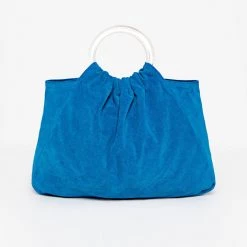 Los Angeles Apparel RLH3480 - Suede Acrylic Ring Bag Women's 18 Los Angeles Apparel RLH3480 - Suede Acrylic Ring Bag Women's