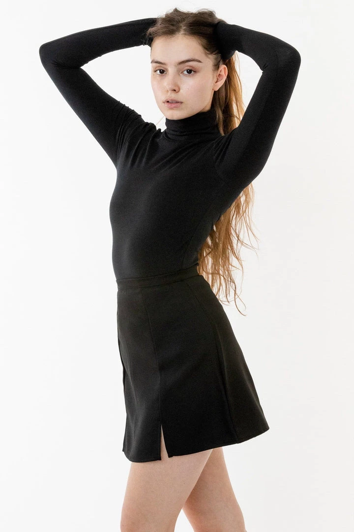 Los Angeles Apparel Women's RGB3818 - The Valley A-Line Skirt 4 Los Angeles Apparel Women's RGB3818 - The Valley A-Line Skirt