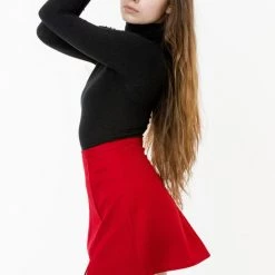 Los Angeles Apparel Women's RGB3818 - The Valley A-Line Skirt 19 Los Angeles Apparel Women's RGB3818 - The Valley A-Line Skirt