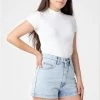 Los Angeles Apparel RDNW04 - Denim Loose Short Women's