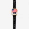Los Angeles Apparel Women's WCHRFLAG - American Flag Watch