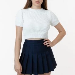 Los Angeles Apparel Women's FM06GD - Fisherman Cropped Tee 30 Los Angeles Apparel Women's FM06GD - Fisherman Cropped Tee