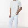 Los Angeles Apparel RTWL01 - Twill Work Pants White 1 Los Angeles Apparel RTWL01 - Twill Work Pants White