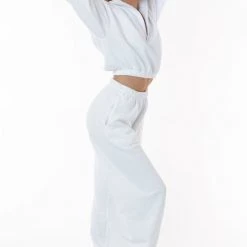 Los Angeles Apparel Women's F394 - Flex Fleece High Waist Sweatpant