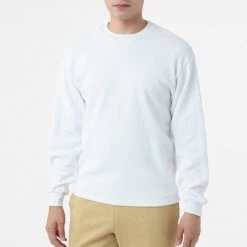 Los Angeles Apparel TX407GD - Long Sleeve Heavy Thermal Crew Neck Men's