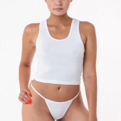 Los Angeles Apparel Women's 43013 - Baby Rib Thong
