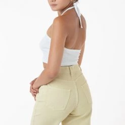 Los Angeles Apparel 43091 - Baby Rib Halter Top