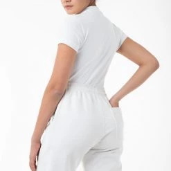 Los Angeles Apparel Women's R4309 - Mockneck Cap Sleeve Baby Tee 18 Los Angeles Apparel Women's R4309 - Mockneck Cap Sleeve Baby Tee