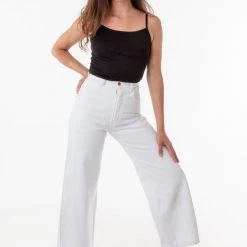 Los Angeles Apparel RBDW09GD - High Waisted Wide Leg Jean Women's 15 Los Angeles Apparel RBDW09GD - High Waisted Wide Leg Jean Women's