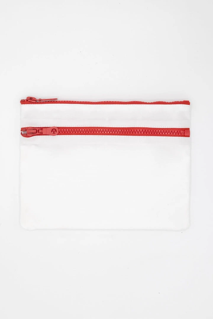 Los Angeles Apparel Women's RNB502 - Nylon Zippered Pouch 10 Los Angeles Apparel Women's RNB502 - Nylon Zippered Pouch