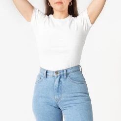 Los Angeles Apparel R4310 - Crew Neck Baby Tee