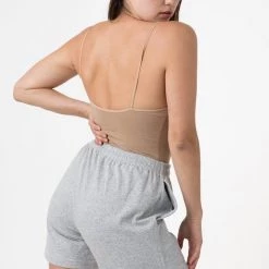 Los Angeles Apparel MT42 Unisex - 8oz. Mock Twist Gym Shorts Women's 16 Los Angeles Apparel MT42 Unisex - 8oz. Mock Twist Gym Shorts Women's