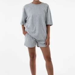 Los Angeles Apparel MT01 Unisex - 8oz Mock Twist Crew Neck T-Shirt