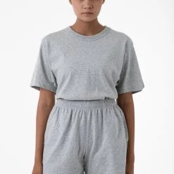 Los Angeles Apparel MT42 Unisex - 8oz. Mock Twist Gym Shorts Women's 14 Los Angeles Apparel MT42 Unisex - 8oz. Mock Twist Gym Shorts Women's